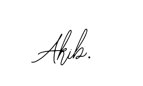 Akib. stylish signature style. Best Handwritten Sign (Bearetta-2O07w) for my name. Handwritten Signature Collection Ideas for my name Akib.. Akib. signature style 12 images and pictures png