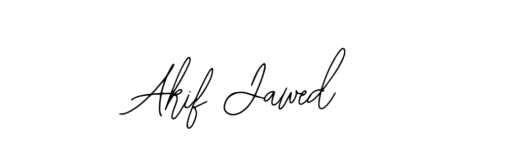 Akif Jawed stylish signature style. Best Handwritten Sign (Bearetta-2O07w) for my name. Handwritten Signature Collection Ideas for my name Akif Jawed. Akif Jawed signature style 12 images and pictures png