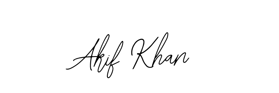 How to make Akif Khan signature? Bearetta-2O07w is a professional autograph style. Create handwritten signature for Akif Khan name. Akif Khan signature style 12 images and pictures png