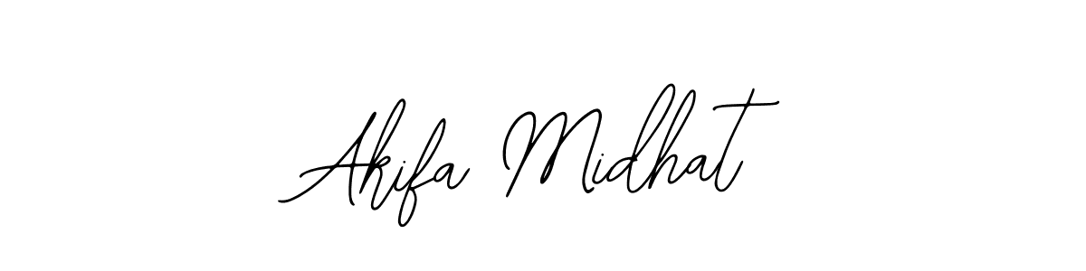 Make a beautiful signature design for name Akifa Midhat. Use this online signature maker to create a handwritten signature for free. Akifa Midhat signature style 12 images and pictures png