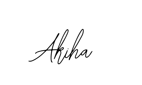 Design your own signature with our free online signature maker. With this signature software, you can create a handwritten (Bearetta-2O07w) signature for name Akiha. Akiha signature style 12 images and pictures png
