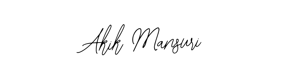 It looks lik you need a new signature style for name Akik Mansuri. Design unique handwritten (Bearetta-2O07w) signature with our free signature maker in just a few clicks. Akik Mansuri signature style 12 images and pictures png