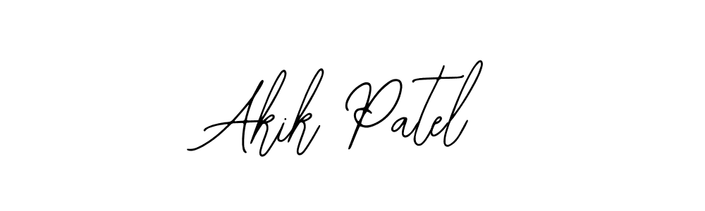 How to make Akik Patel signature? Bearetta-2O07w is a professional autograph style. Create handwritten signature for Akik Patel name. Akik Patel signature style 12 images and pictures png