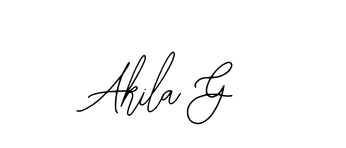 Make a beautiful signature design for name Akila G. With this signature (Bearetta-2O07w) style, you can create a handwritten signature for free. Akila G signature style 12 images and pictures png