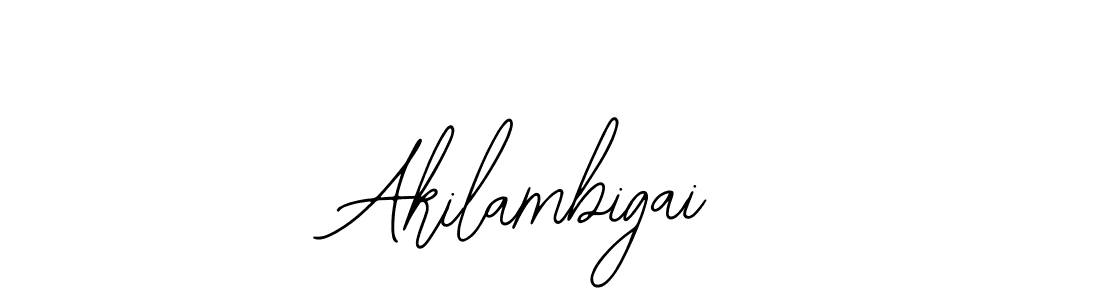 Make a beautiful signature design for name Akilambigai. With this signature (Bearetta-2O07w) style, you can create a handwritten signature for free. Akilambigai signature style 12 images and pictures png