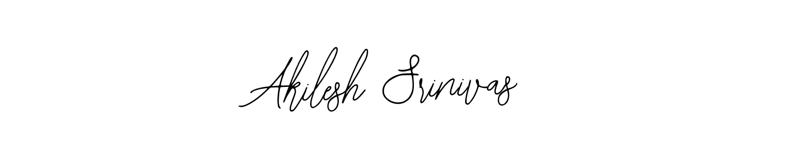 How to make Akilesh Srinivas signature? Bearetta-2O07w is a professional autograph style. Create handwritten signature for Akilesh Srinivas name. Akilesh Srinivas signature style 12 images and pictures png