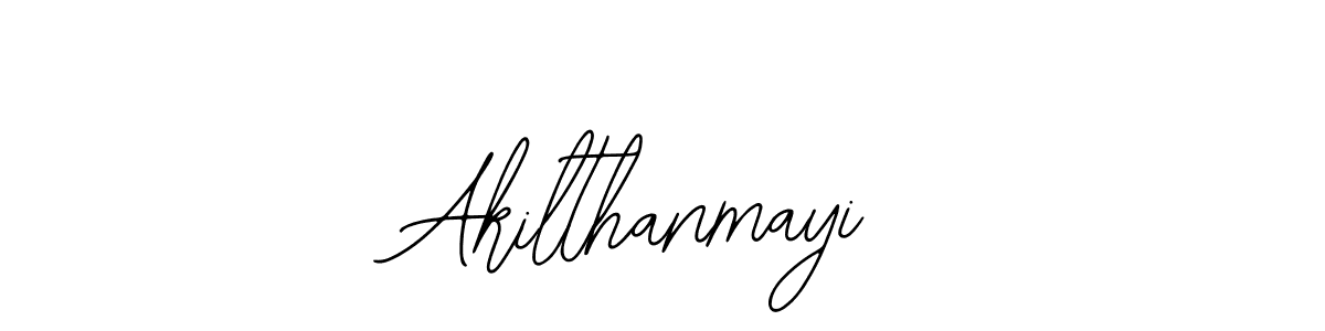 Design your own signature with our free online signature maker. With this signature software, you can create a handwritten (Bearetta-2O07w) signature for name Akilthanmayi. Akilthanmayi signature style 12 images and pictures png
