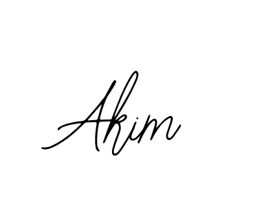 Design your own signature with our free online signature maker. With this signature software, you can create a handwritten (Bearetta-2O07w) signature for name Akim. Akim signature style 12 images and pictures png