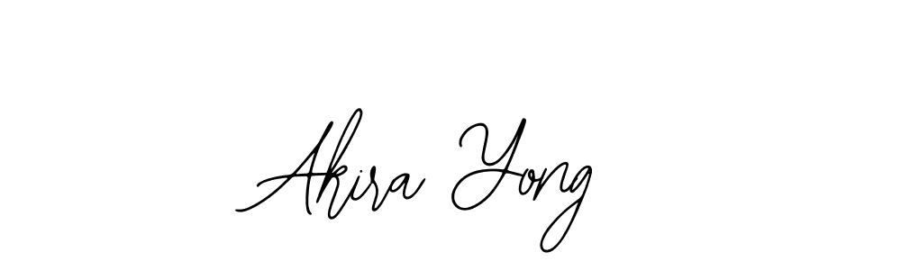 Akira Yong stylish signature style. Best Handwritten Sign (Bearetta-2O07w) for my name. Handwritten Signature Collection Ideas for my name Akira Yong. Akira Yong signature style 12 images and pictures png
