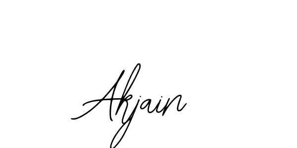 You can use this online signature creator to create a handwritten signature for the name Akjain. This is the best online autograph maker. Akjain signature style 12 images and pictures png
