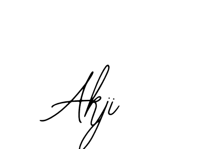 Make a short Akji signature style. Manage your documents anywhere anytime using Bearetta-2O07w. Create and add eSignatures, submit forms, share and send files easily. Akji signature style 12 images and pictures png