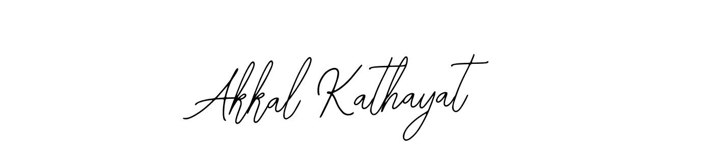 How to make Akkal Kathayat name signature. Use Bearetta-2O07w style for creating short signs online. This is the latest handwritten sign. Akkal Kathayat signature style 12 images and pictures png