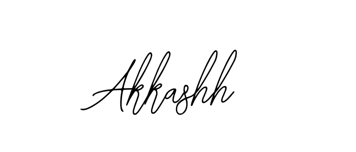 Design your own signature with our free online signature maker. With this signature software, you can create a handwritten (Bearetta-2O07w) signature for name Akkashh. Akkashh signature style 12 images and pictures png