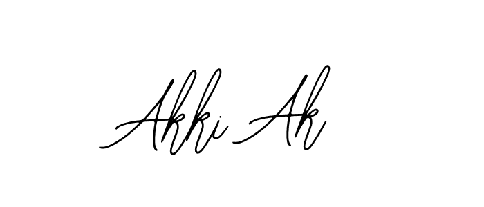 Use a signature maker to create a handwritten signature online. With this signature software, you can design (Bearetta-2O07w) your own signature for name Akki Ak. Akki Ak signature style 12 images and pictures png