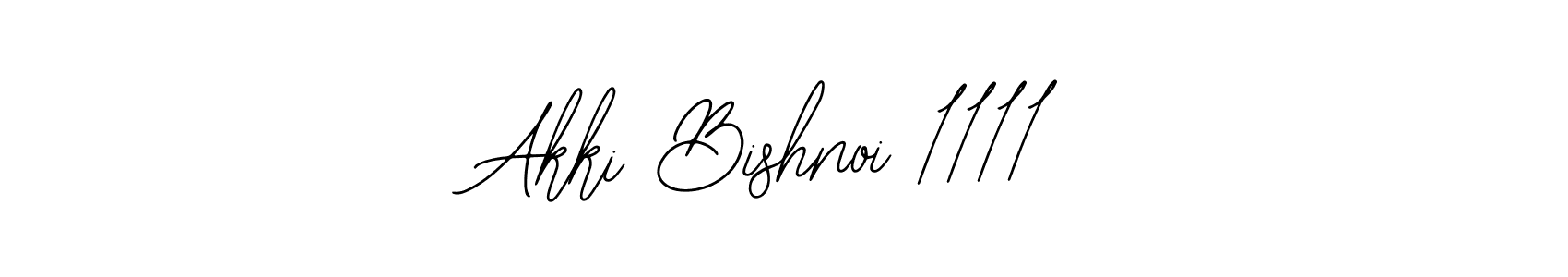Make a beautiful signature design for name Akki Bishnoi 1111. With this signature (Bearetta-2O07w) style, you can create a handwritten signature for free. Akki Bishnoi 1111 signature style 12 images and pictures png