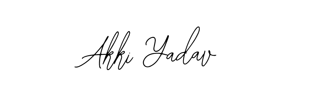 It looks lik you need a new signature style for name Akki Yadav. Design unique handwritten (Bearetta-2O07w) signature with our free signature maker in just a few clicks. Akki Yadav signature style 12 images and pictures png