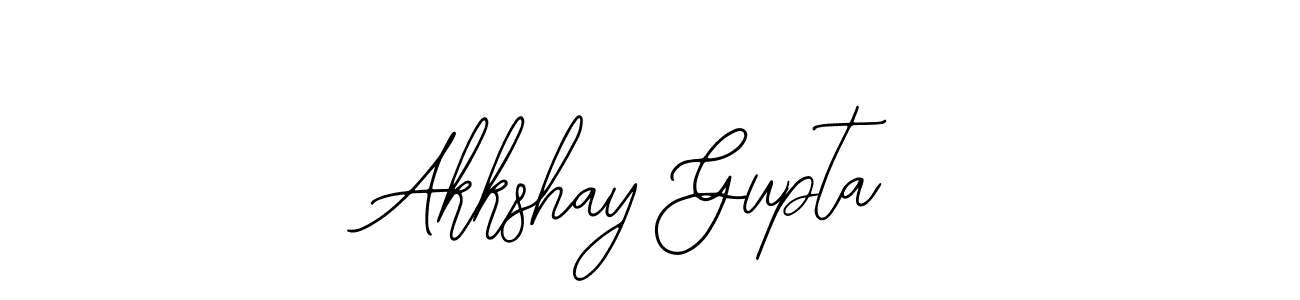 Use a signature maker to create a handwritten signature online. With this signature software, you can design (Bearetta-2O07w) your own signature for name Akkshay Gupta. Akkshay Gupta signature style 12 images and pictures png