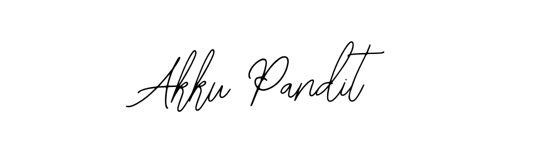 Bearetta-2O07w is a professional signature style that is perfect for those who want to add a touch of class to their signature. It is also a great choice for those who want to make their signature more unique. Get Akku Pandit name to fancy signature for free. Akku Pandit signature style 12 images and pictures png
