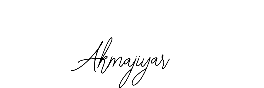 Design your own signature with our free online signature maker. With this signature software, you can create a handwritten (Bearetta-2O07w) signature for name Akmajiyar. Akmajiyar signature style 12 images and pictures png