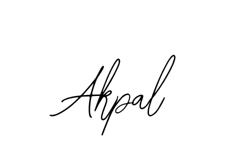 if you are searching for the best signature style for your name Akpal. so please give up your signature search. here we have designed multiple signature styles  using Bearetta-2O07w. Akpal signature style 12 images and pictures png