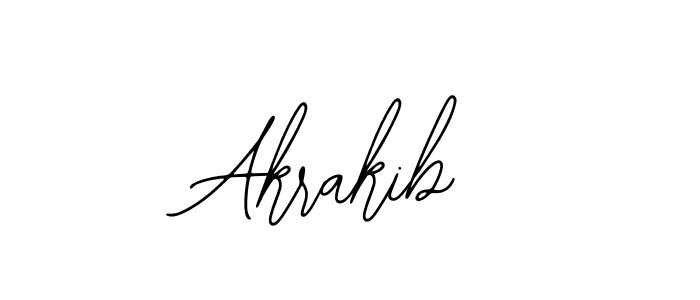 Akrakib stylish signature style. Best Handwritten Sign (Bearetta-2O07w) for my name. Handwritten Signature Collection Ideas for my name Akrakib. Akrakib signature style 12 images and pictures png