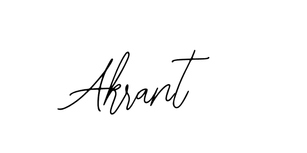 Akrant stylish signature style. Best Handwritten Sign (Bearetta-2O07w) for my name. Handwritten Signature Collection Ideas for my name Akrant. Akrant signature style 12 images and pictures png
