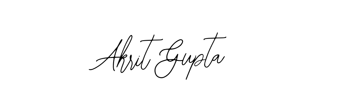 Also we have Akrit Gupta name is the best signature style. Create professional handwritten signature collection using Bearetta-2O07w autograph style. Akrit Gupta signature style 12 images and pictures png