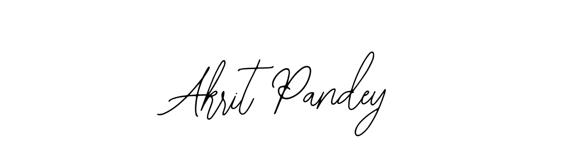 Akrit Pandey stylish signature style. Best Handwritten Sign (Bearetta-2O07w) for my name. Handwritten Signature Collection Ideas for my name Akrit Pandey. Akrit Pandey signature style 12 images and pictures png