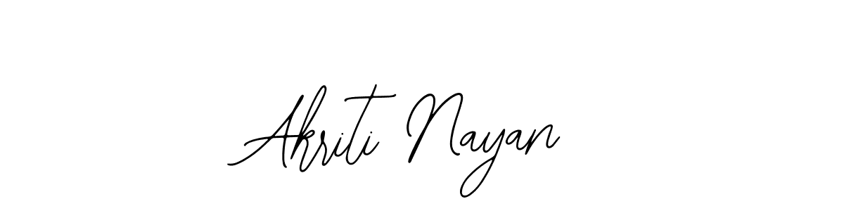 How to make Akriti Nayan signature? Bearetta-2O07w is a professional autograph style. Create handwritten signature for Akriti Nayan name. Akriti Nayan signature style 12 images and pictures png