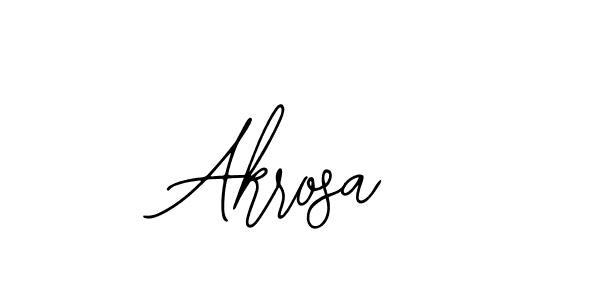 The best way (Bearetta-2O07w) to make a short signature is to pick only two or three words in your name. The name Akrosa include a total of six letters. For converting this name. Akrosa signature style 12 images and pictures png