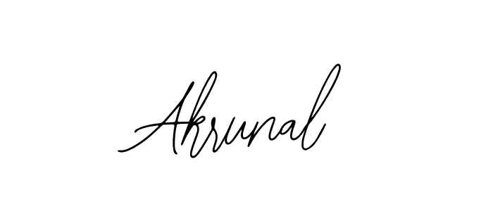 Here are the top 10 professional signature styles for the name Akrunal. These are the best autograph styles you can use for your name. Akrunal signature style 12 images and pictures png