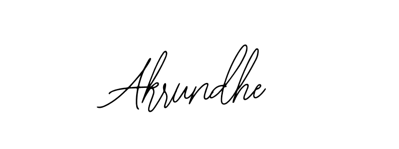 It looks lik you need a new signature style for name Akrundhe. Design unique handwritten (Bearetta-2O07w) signature with our free signature maker in just a few clicks. Akrundhe signature style 12 images and pictures png