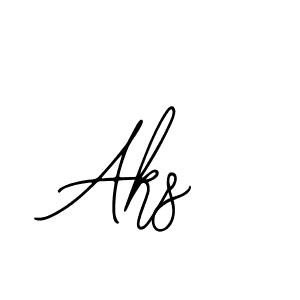 Aks stylish signature style. Best Handwritten Sign (Bearetta-2O07w) for my name. Handwritten Signature Collection Ideas for my name Aks. Aks signature style 12 images and pictures png