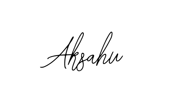 Create a beautiful signature design for name Aksahu. With this signature (Bearetta-2O07w) fonts, you can make a handwritten signature for free. Aksahu signature style 12 images and pictures png