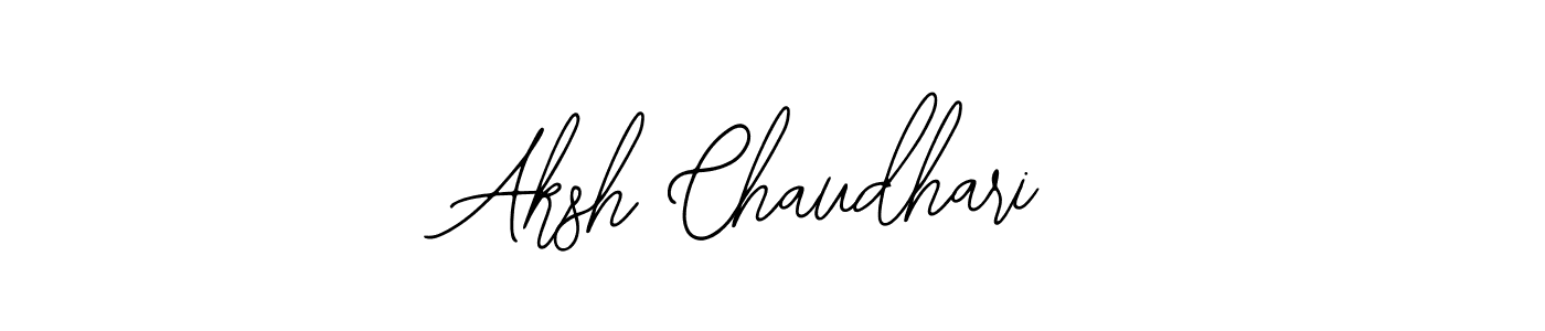 The best way (Bearetta-2O07w) to make a short signature is to pick only two or three words in your name. The name Aksh Chaudhari include a total of six letters. For converting this name. Aksh Chaudhari signature style 12 images and pictures png