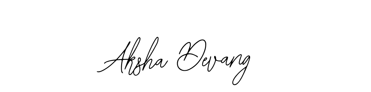 Similarly Bearetta-2O07w is the best handwritten signature design. Signature creator online .You can use it as an online autograph creator for name Aksha Devang. Aksha Devang signature style 12 images and pictures png