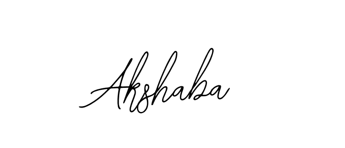 Akshaba stylish signature style. Best Handwritten Sign (Bearetta-2O07w) for my name. Handwritten Signature Collection Ideas for my name Akshaba. Akshaba signature style 12 images and pictures png