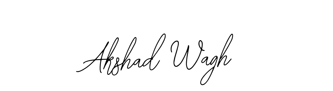 It looks lik you need a new signature style for name Akshad Wagh. Design unique handwritten (Bearetta-2O07w) signature with our free signature maker in just a few clicks. Akshad Wagh signature style 12 images and pictures png