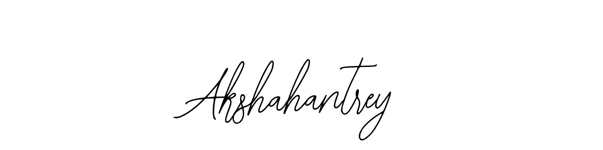 How to make Akshahantrey name signature. Use Bearetta-2O07w style for creating short signs online. This is the latest handwritten sign. Akshahantrey signature style 12 images and pictures png