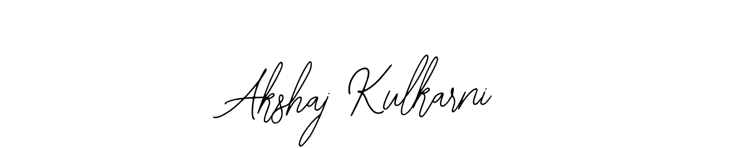 Use a signature maker to create a handwritten signature online. With this signature software, you can design (Bearetta-2O07w) your own signature for name Akshaj Kulkarni. Akshaj Kulkarni signature style 12 images and pictures png