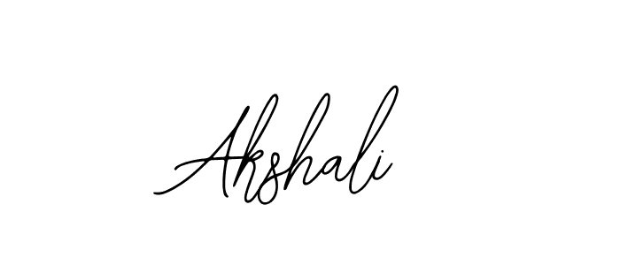 The best way (Bearetta-2O07w) to make a short signature is to pick only two or three words in your name. The name Akshali include a total of six letters. For converting this name. Akshali signature style 12 images and pictures png