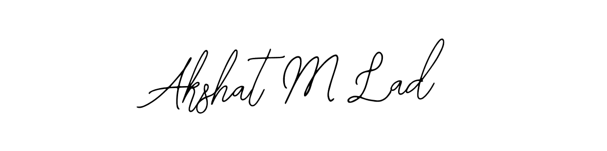 Make a beautiful signature design for name Akshat M Lad. Use this online signature maker to create a handwritten signature for free. Akshat M Lad signature style 12 images and pictures png