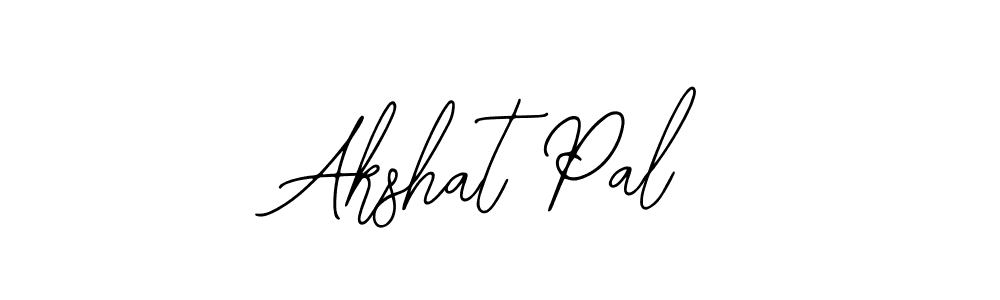 The best way (Bearetta-2O07w) to make a short signature is to pick only two or three words in your name. The name Akshat Pal include a total of six letters. For converting this name. Akshat Pal signature style 12 images and pictures png