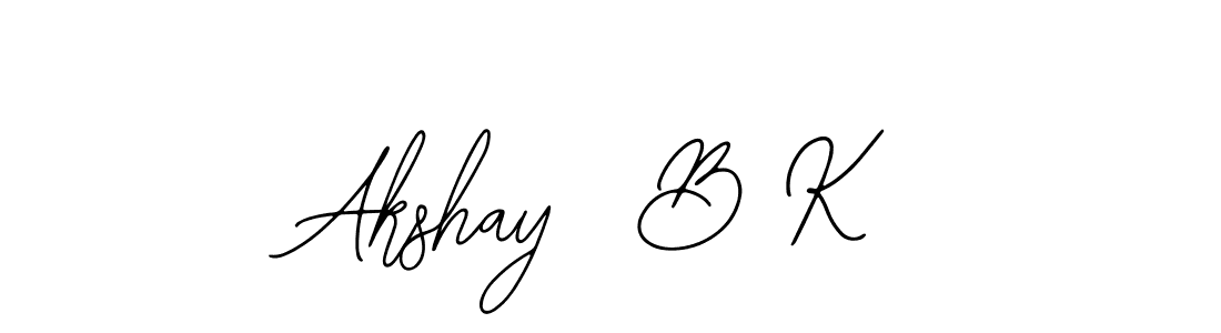 Once you've used our free online signature maker to create your best signature Bearetta-2O07w style, it's time to enjoy all of the benefits that Akshay  B K name signing documents. Akshay  B K signature style 12 images and pictures png
