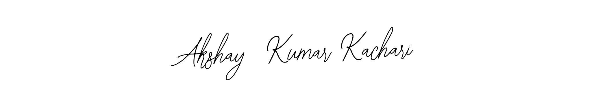 You should practise on your own different ways (Bearetta-2O07w) to write your name (Akshay  Kumar Kachari) in signature. don't let someone else do it for you. Akshay  Kumar Kachari signature style 12 images and pictures png