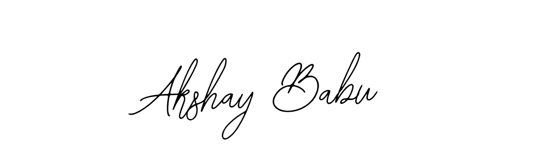 How to make Akshay Babu signature? Bearetta-2O07w is a professional autograph style. Create handwritten signature for Akshay Babu name. Akshay Babu signature style 12 images and pictures png