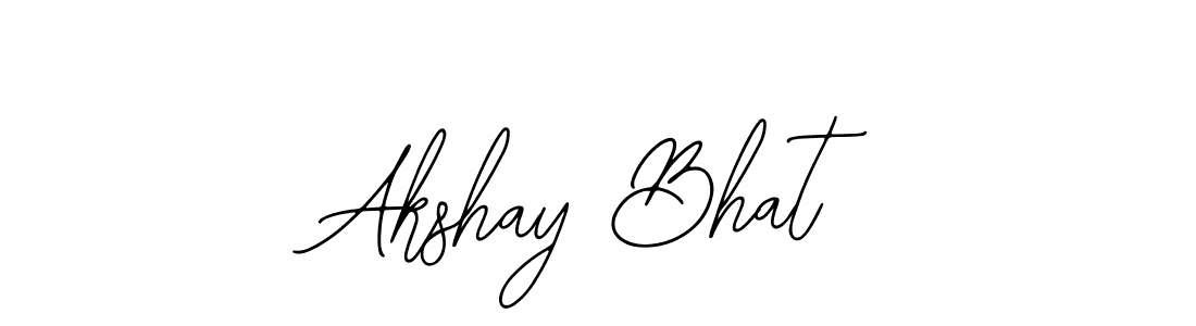 The best way (Bearetta-2O07w) to make a short signature is to pick only two or three words in your name. The name Akshay Bhat include a total of six letters. For converting this name. Akshay Bhat signature style 12 images and pictures png