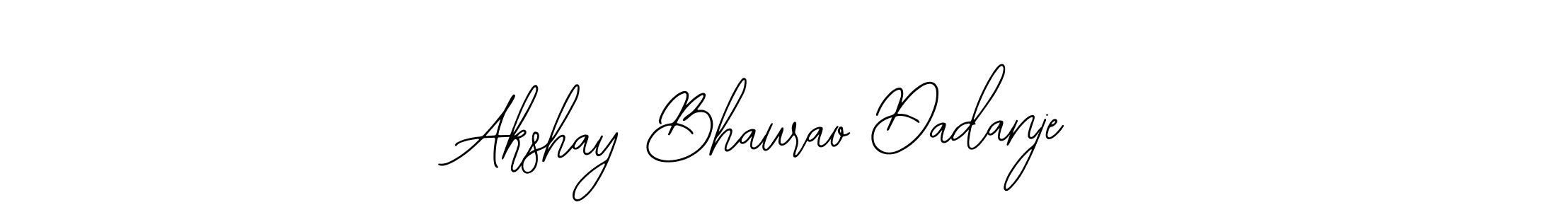 if you are searching for the best signature style for your name Akshay Bhaurao Dadanje. so please give up your signature search. here we have designed multiple signature styles  using Bearetta-2O07w. Akshay Bhaurao Dadanje signature style 12 images and pictures png