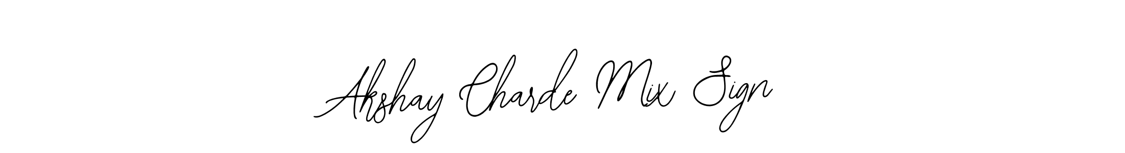 How to Draw Akshay Charde Mix Sign signature style? Bearetta-2O07w is a latest design signature styles for name Akshay Charde Mix Sign. Akshay Charde Mix Sign signature style 12 images and pictures png