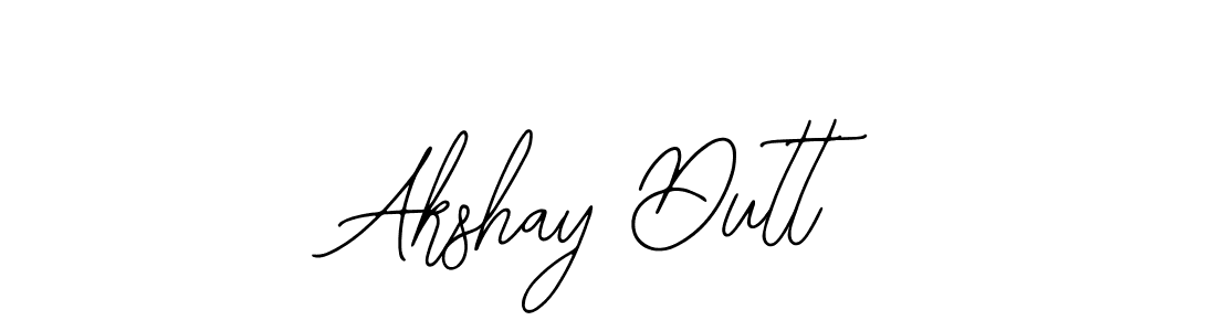 It looks lik you need a new signature style for name Akshay Dutt. Design unique handwritten (Bearetta-2O07w) signature with our free signature maker in just a few clicks. Akshay Dutt signature style 12 images and pictures png